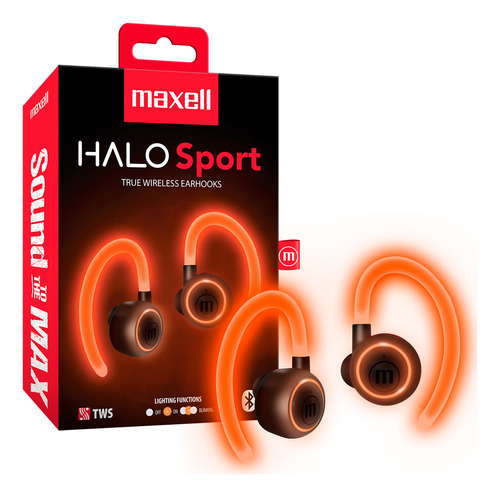 Audifonos Inalambricos Tws Halo Sport True Maxell Earbuds