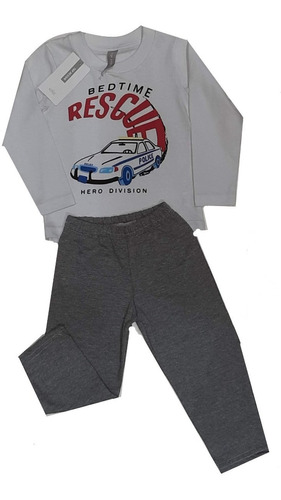 Conjunto Remera Pantalon Nene Bebe Algodon