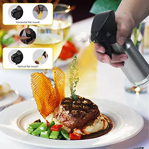 Pulverizador de aceite de oliva inoxidable Mister Spray Pump Cooking Fine  Bottle