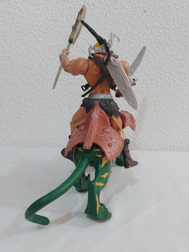 Master Of The Universe Battle Cat Y He-man Serie 200x Mattel (Usado)