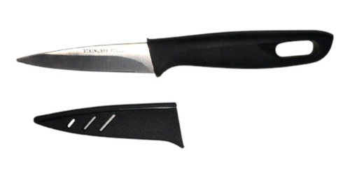 Cuchillo Para Verduras 8 Cm Con Funda Acero Inoxidable