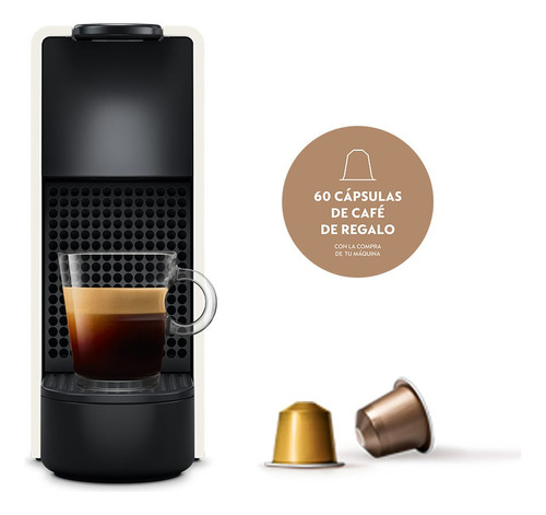 Cafetera Nespresso Essenza Mini White C30