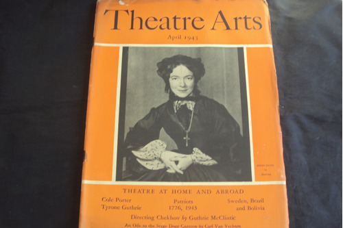 Revista Theatre Arts (en Ingles) Abril 1943