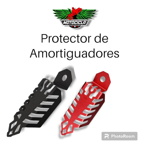 Protector De Amortiguadores Moto Universal 