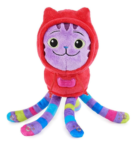 Gabby's Dollhouse: Purr-ific Plush - Dj Catnip, Juguetes Par