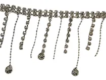 Comprar Cadenas Strass X Metro En Flecos Piedras Galon Termoadhesivo