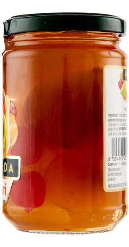 Imagem 6 de 6 de Mostarda, Frutas (pêssego, Figo, Pera, Cereja) Sperlari 380g