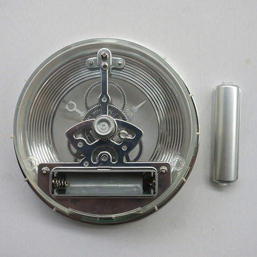 Imagem 7 de 12 de 2pcs 103mm Dial Bezel Metal Chromed Clock Assista Insert