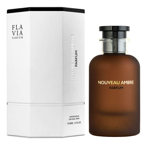 Flavia Nouveau Ambre Perfume Para Hombres Y Mujeres Edp 3.4