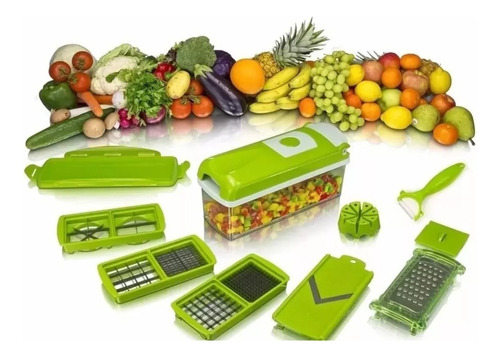 Cortador Rallador De Frutas Picador Verduras Manual Cocina