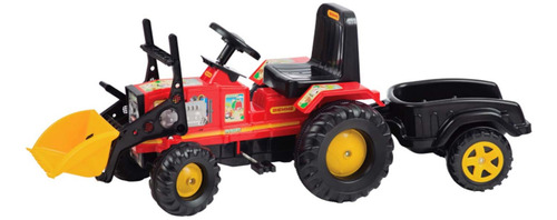 Imagen 5 de 10 de Tractor A Pedal Con Pala Y Zorra John Boss Casa Imperio