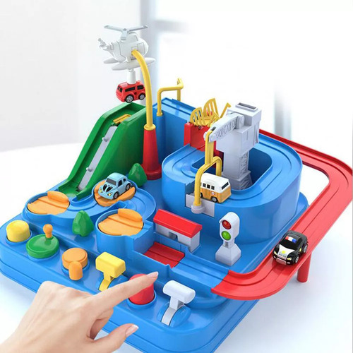 Coche Aventura Juguetes Pistas De Carreras Mini Juego