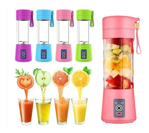 Batidora Licuadora Juguera Personal Portatil Usb Recargable