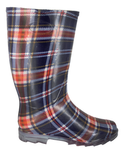 Botas De Hule Lluvia Jardín Impermeable Dama Pinet