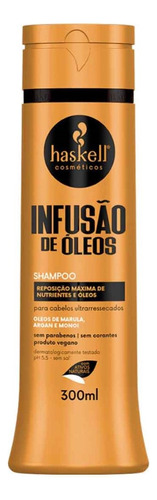  Shampoo Infusão De Óleos 300ml - Haskell