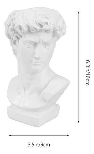 Tocador Pots Con Forma De Estatua Blanca Para Interiores