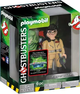 Playmobil 70173 Cazafantasmas Spengler Ghostbuster 15cm