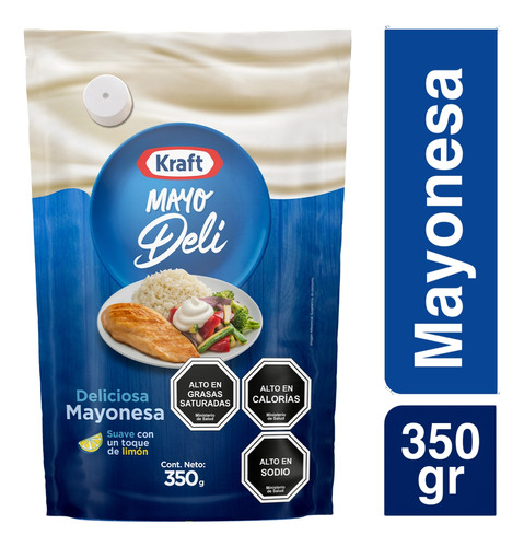 Mayonesa Kraft Mayodeli Doypack 350g