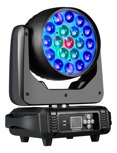 Luz De Dj Led De Escenario, Haz De Zoom, Control De Círculo