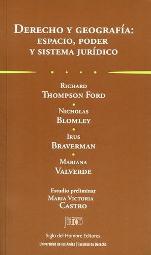 Libro Derecho Y Geografía: Espacio, Poder Y Sistema Jurídic