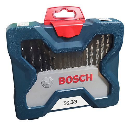 Jogo De Pontas E Brocas Bosch X-line Com 33 Peças