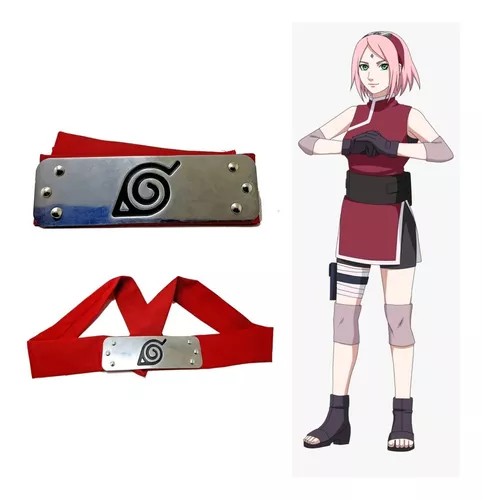 Bandana Anime Naruto Uzumaki Aldeia da Folha Vila Konoha Cosplay - Naruto  Shippuden