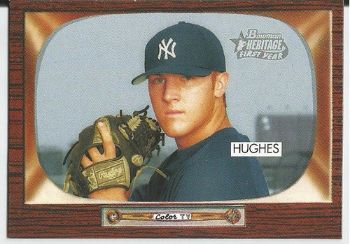 2004 Bowman Her #226 Rc Dp Philip Hughes P Yankees