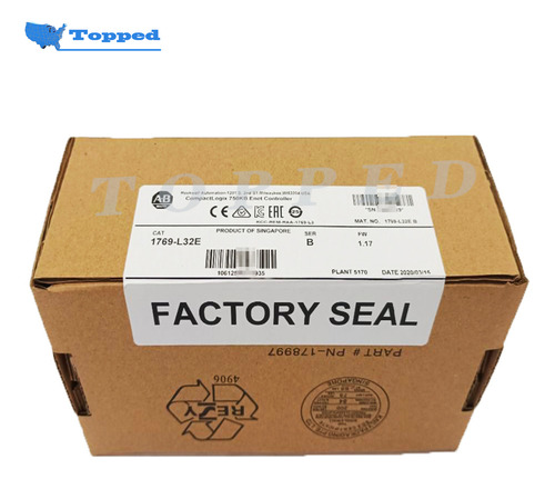 New Factory Sealed Ab 1769-l32e Ser B Compactlogix 750kb Ppw