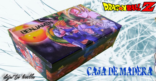 Dragon Ball Caja De Madera