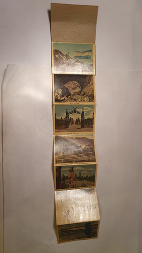 Mini Foto Postales En Tira De Provincias/ciudades Argentinas (Usado)
