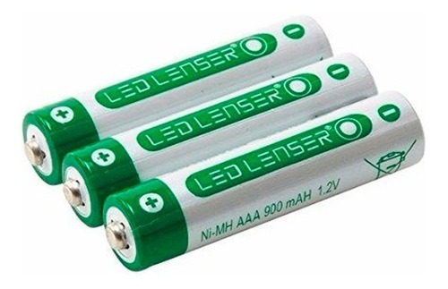 Pila Pack X 3 Led Lenser Ni-mh Para Mh6 Iseo 5r Recargable 