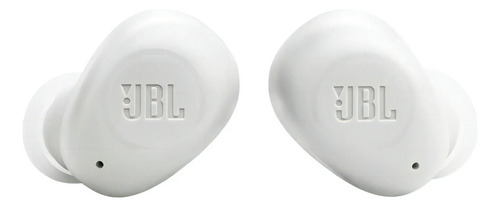 Audífonos Jbl Inalámbricos Wave Buds Color Blanco Y Negro