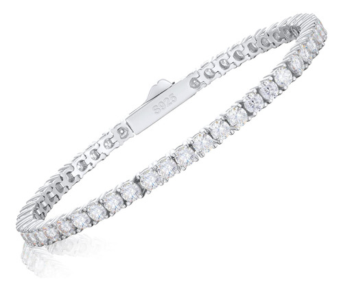 5.15carats Moissanite Tennis Bracelet Pulseras De Diamantes 