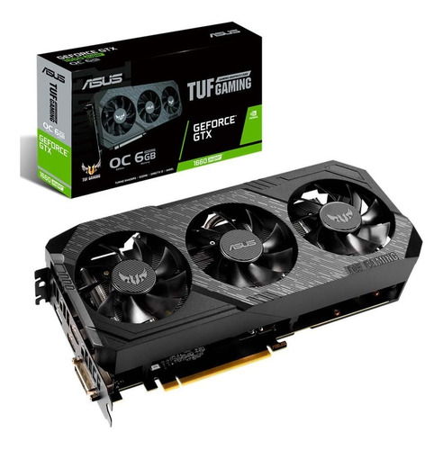 Placa De Vídeo Nvidia Asus Tuf Gaming Gtx 1660 Super 6gb Oc