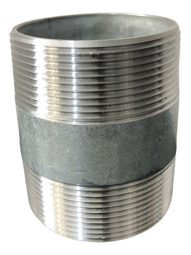 Niple De 3 X 4 Pulgadas (10cm) Hierro Galvanizado  Hg