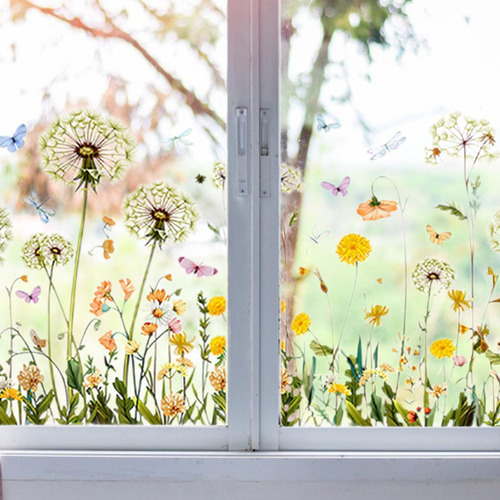 2 X 2 Pegatinas Decorativas Modernas Para Ventanas Con