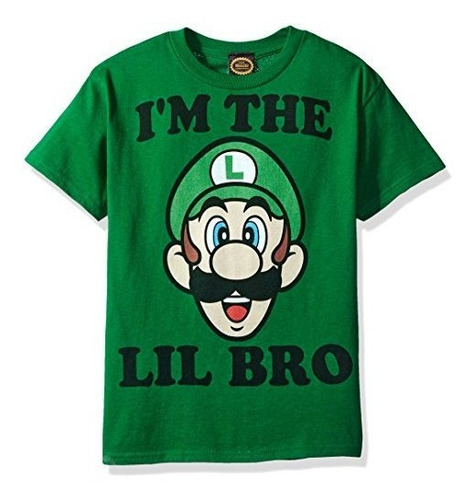 Camiseta Con Gráfico De Nintendo Little Boys