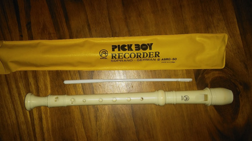 Flauta Angel Pick Boy Recorder Soprano-german Asrg-50