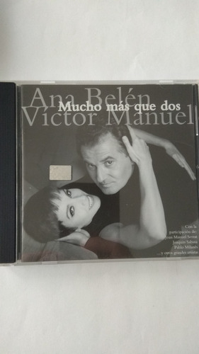 Ana Belen Victor Manuel Mucho Mas Que Dos Cd Serrat Sabina