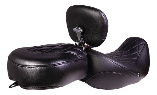 Banco Solo Confort + Garupa +encosto Touring Todas 2008-2024
