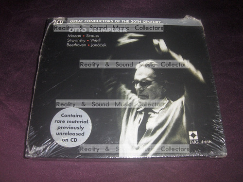 Otto Klemperer Great Conductors Of The Century 2 Cd Set