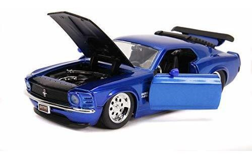 Músculo Grande 1:24 1970 Ford Mustang Jefe 429 Coche Ss19z