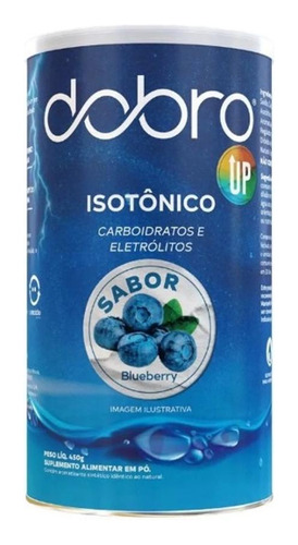 Kit 2x Isotônico Com Carbo Blueberry Up Dobro 450g