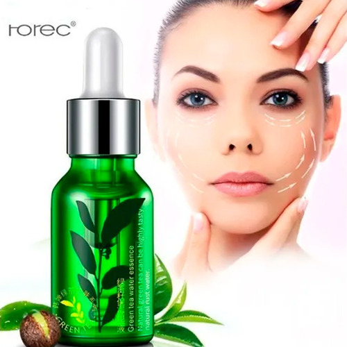 Imagen 3 de 10 de Serum Hidratante Arroz Granada Te Verde 2 Rodillos Facial
