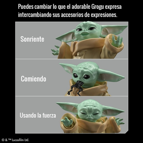 Baby Yoda Grogu Figura The Mandalorian Star Wars Bandai