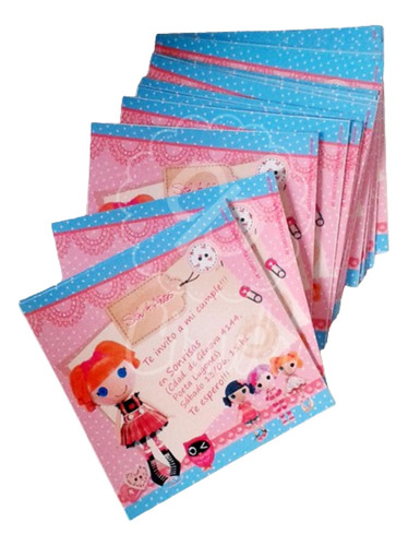 Kit Imprimible Wabro Muñecas Lalaloopsy Personalizado