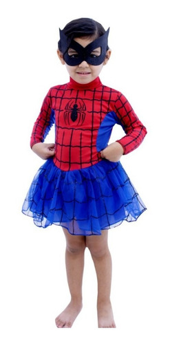 Disfraz De Spider Girl De Marvel Niña