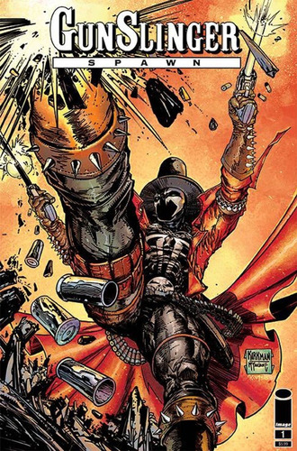 Comic Gunslinger Spawn #1 Todd Mcfarlane Image Comics