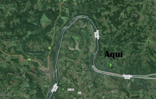 Dueño Vende 29ha, Con Título De Propiedad, 600mts De Costa Sobre El Río Uruguay, Arroyo Y Nacientes De Agua.
