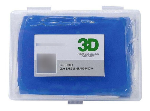 Clay Bar De Grado Medio 200g - 3d